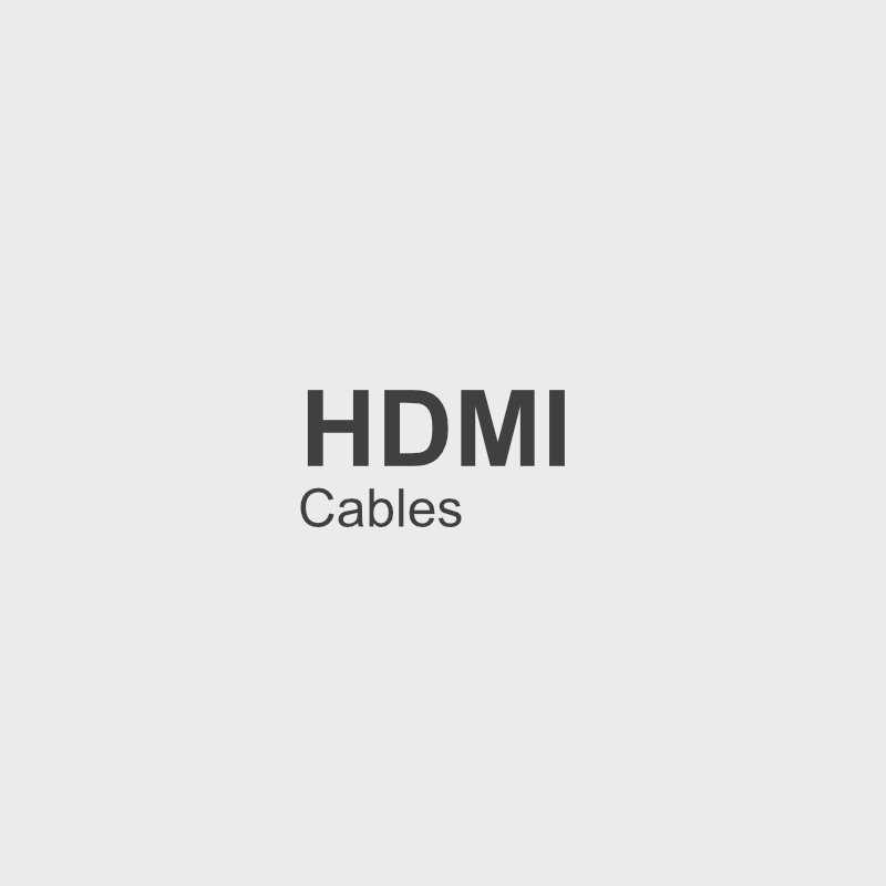 HDMI - Cables